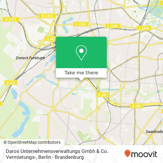 Daros Unternehmensverwaltungs Gmbh & Co. Vermietungs- map