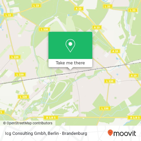 Icg Consulting Gmbh map