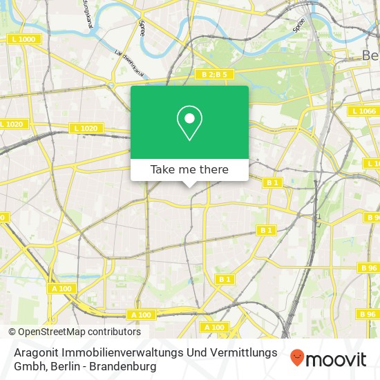 Aragonit Immobilienverwaltungs Und Vermittlungs Gmbh map