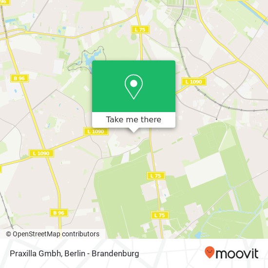 Praxilla Gmbh map