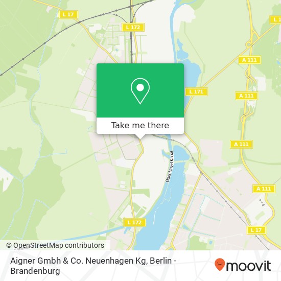 Aigner Gmbh & Co. Neuenhagen Kg map