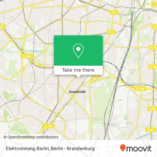 Elektroinnung Berlin map