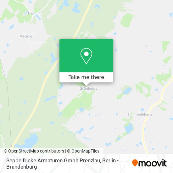 Seppelfricke Armaturen Gmbh Prenzlau map