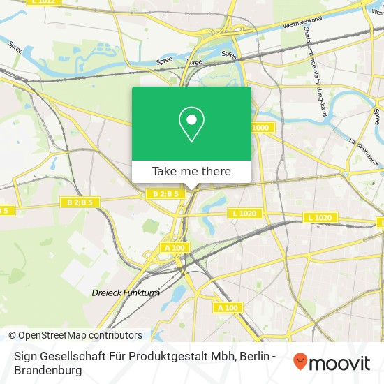 Sign Gesellschaft Für Produktgestalt Mbh map