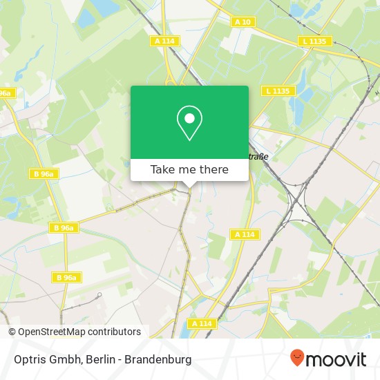 Optris Gmbh map