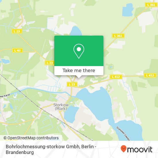 Карта Bohrlochmessung-storkow Gmbh