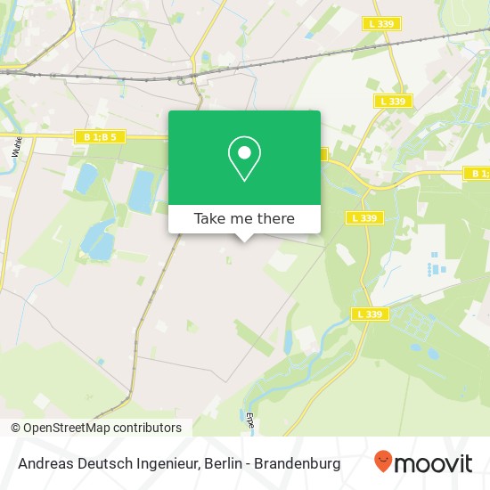 Andreas Deutsch Ingenieur map