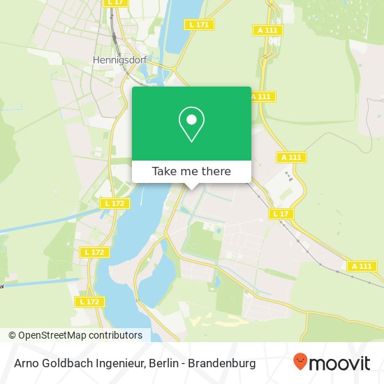 Arno Goldbach Ingenieur map