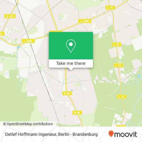 Detlef Hoffmann Ingenieur map