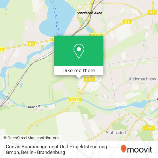 Convis Baumanagement Und Projektsteuerung Gmbh map