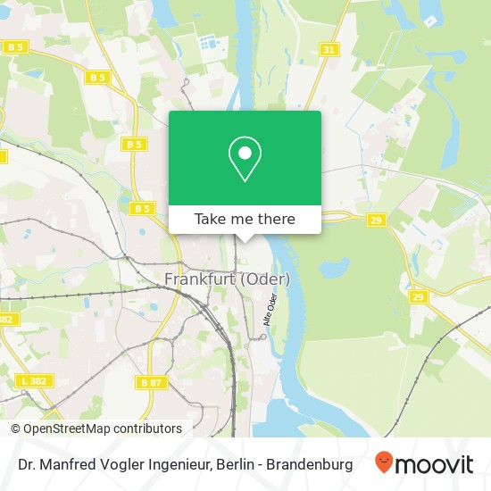 Dr. Manfred Vogler Ingenieur map