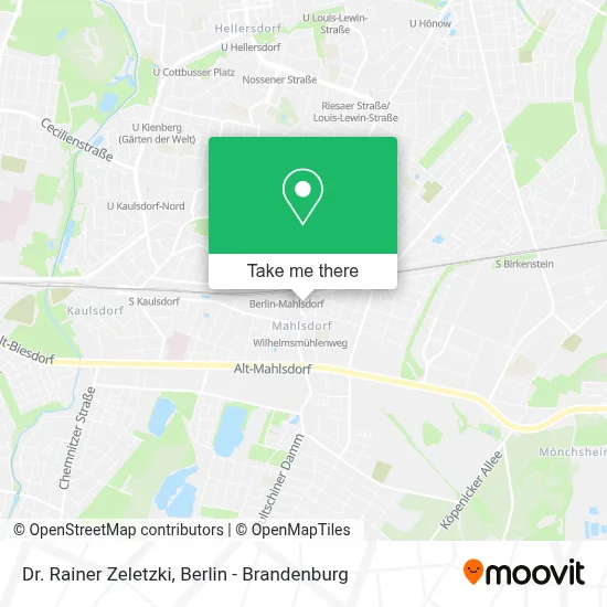 Dr. Rainer Zeletzki map