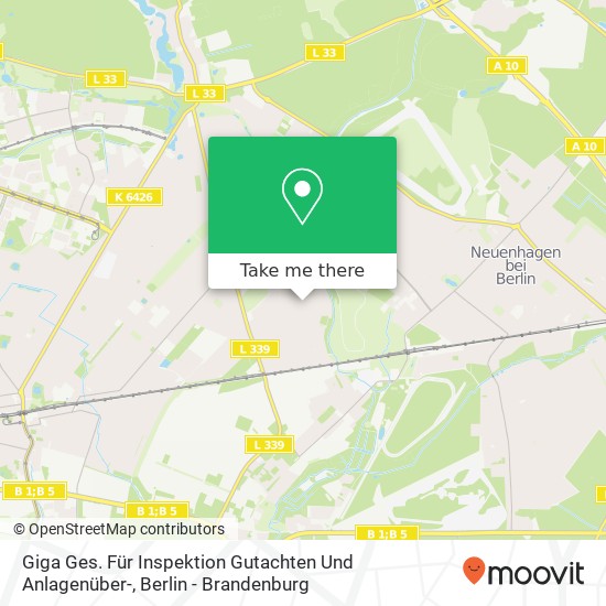 Giga Ges. Für Inspektion Gutachten Und Anlagenüber- map