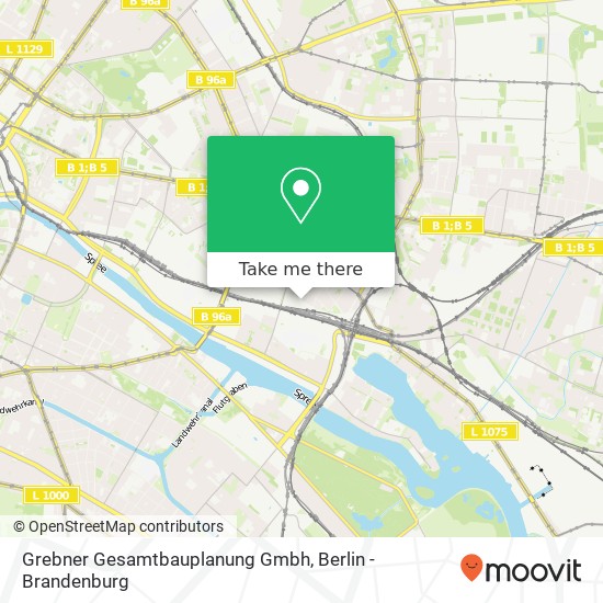 Grebner Gesamtbauplanung Gmbh map