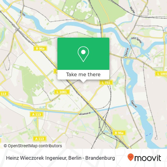 Heinz Wieczorek Ingenieur map