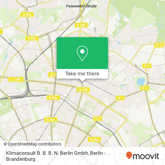 Klimaconsult B. B. B. N. Berlin Gmbh map