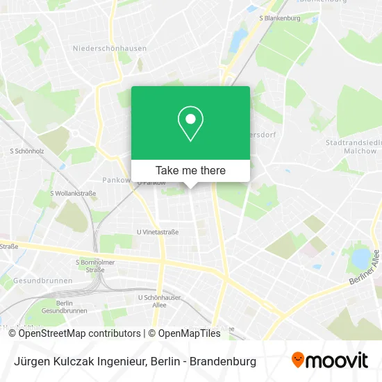 Карта Jürgen Kulczak Ingenieur