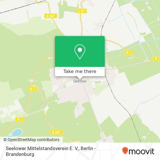 Seelower Mittelstandsverein E. V. map