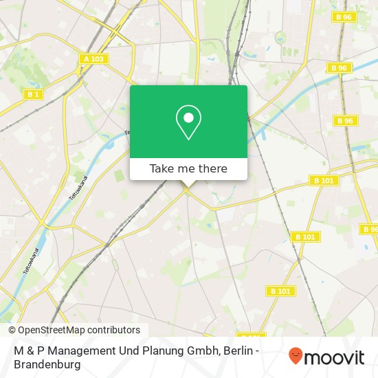 M & P Management Und Planung Gmbh map