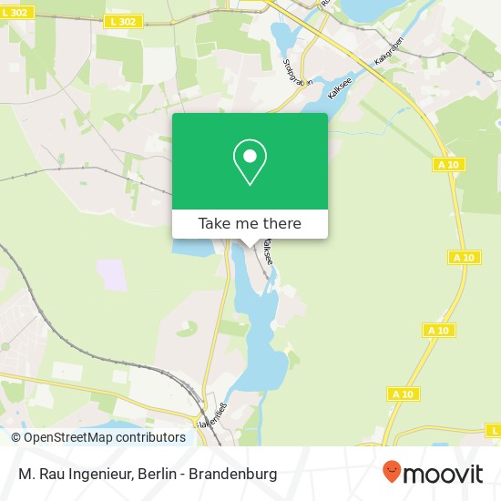 M. Rau Ingenieur map