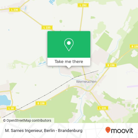 M. Sarnes Ingenieur map