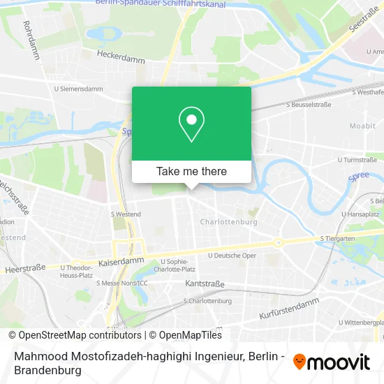 Карта Mahmood Mostofizadeh-haghighi Ingenieur