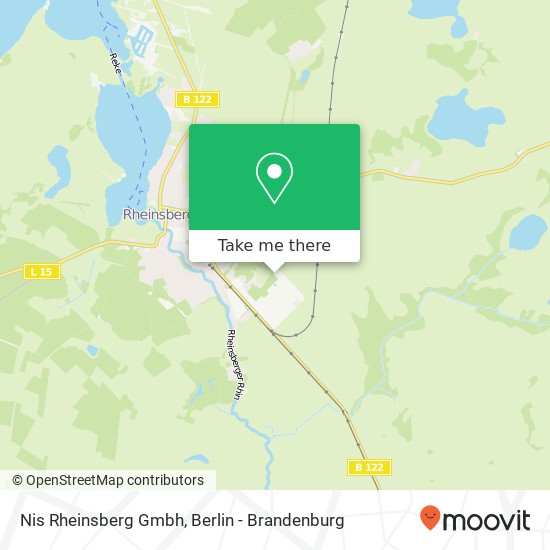 Nis Rheinsberg Gmbh map