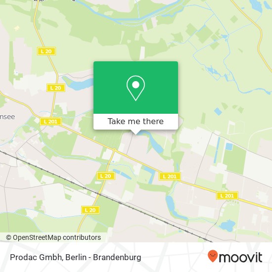 Prodac Gmbh map