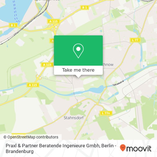 Praxl & Partner Beratende Ingenieure Gmbh map