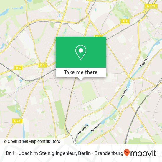 Dr. H. Joachim Steinig Ingenieur map