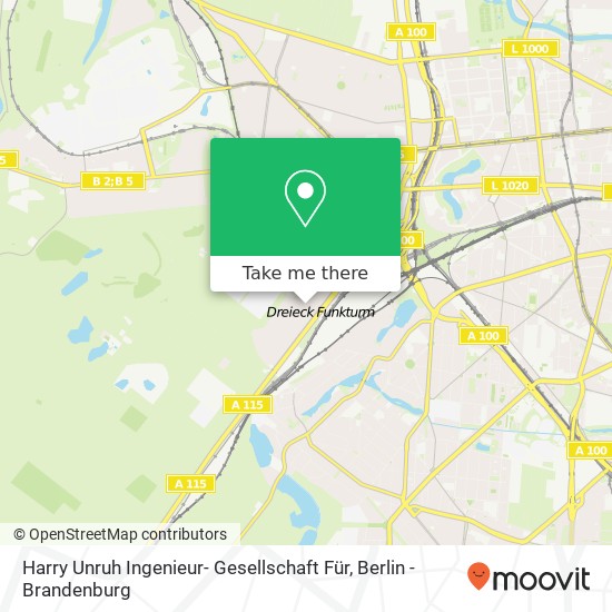 Harry Unruh Ingenieur- Gesellschaft Für map