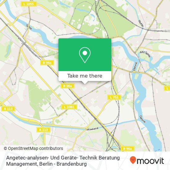 Angetec-analysen- Und Geräte- Technik Beratung Management map