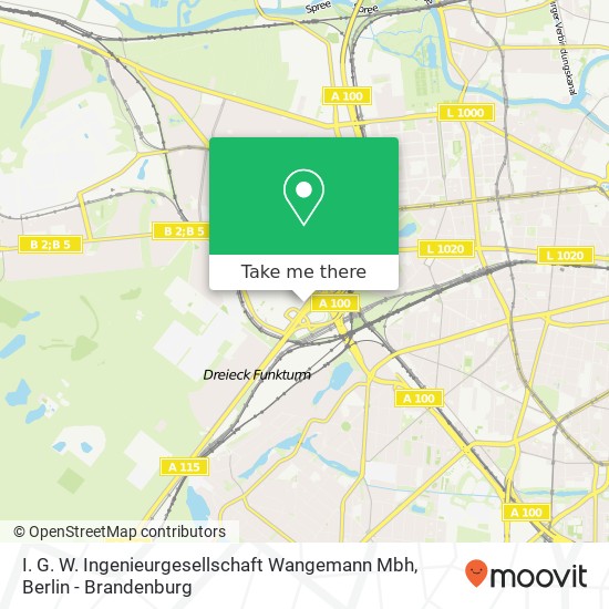 I. G. W. Ingenieurgesellschaft Wangemann Mbh map