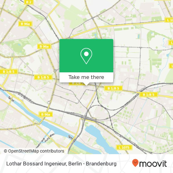 Lothar Bossard Ingenieur map