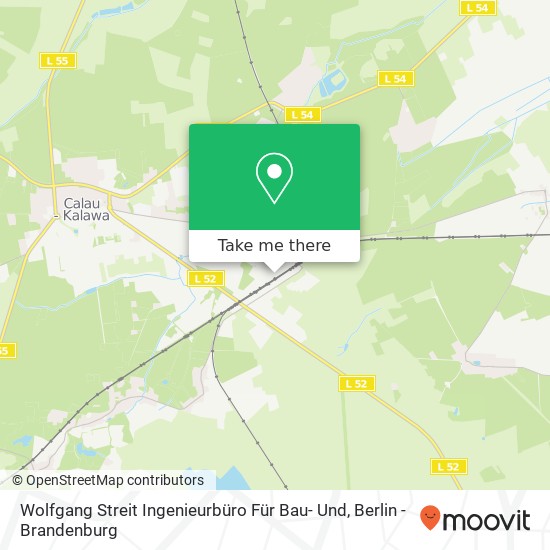 Карта Wolfgang Streit Ingenieurbüro Für Bau- Und