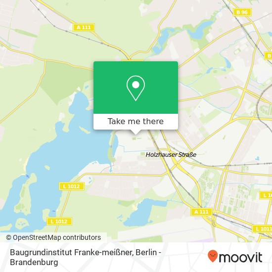 Baugrundinstitut Franke-meißner map