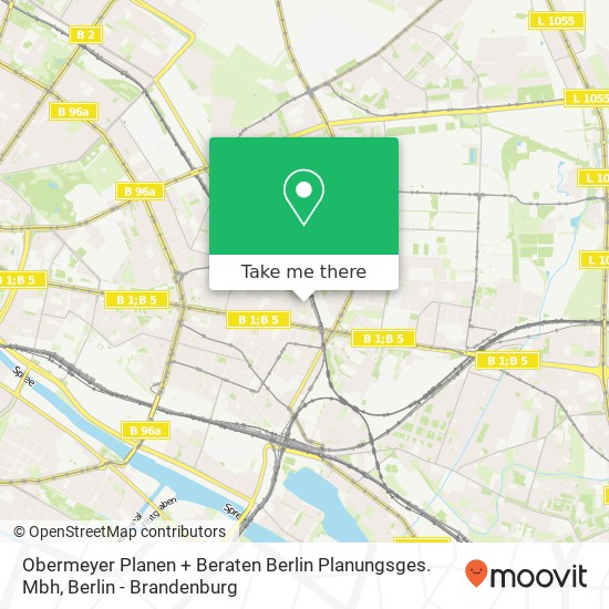 Obermeyer Planen + Beraten Berlin Planungsges. Mbh map