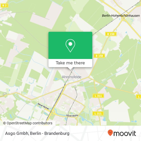 Asgo Gmbh map