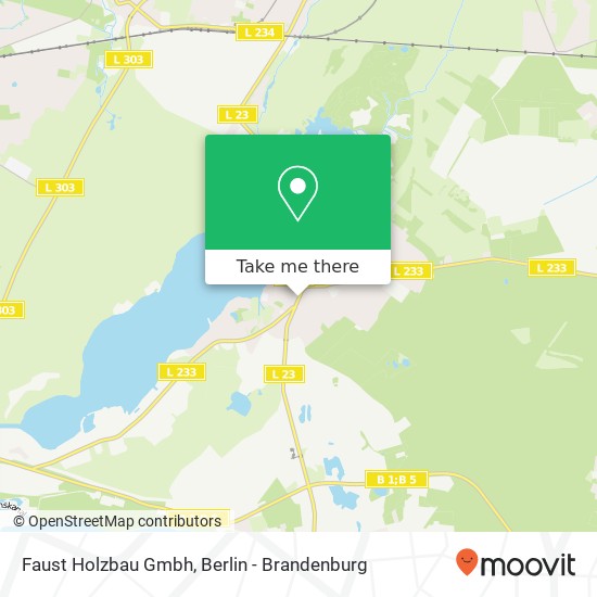 Faust Holzbau Gmbh map
