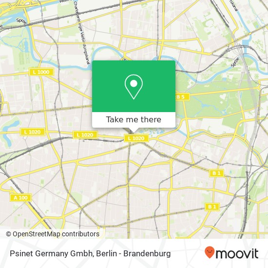 Psinet Germany Gmbh map