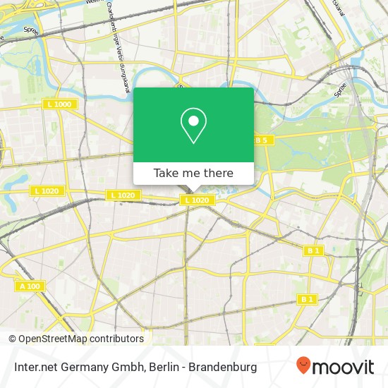 Inter.net Germany Gmbh map