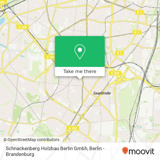 Schnackenberg Holzbau Berlin Gmbh map