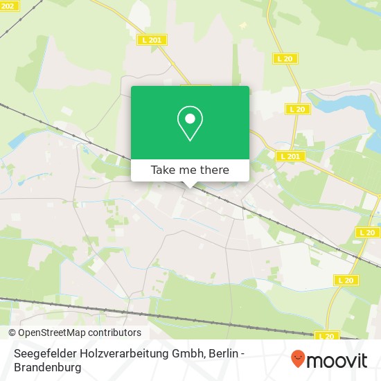 Seegefelder Holzverarbeitung Gmbh map