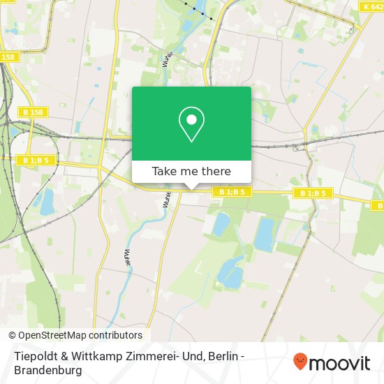 Карта Tiepoldt & Wittkamp Zimmerei- Und