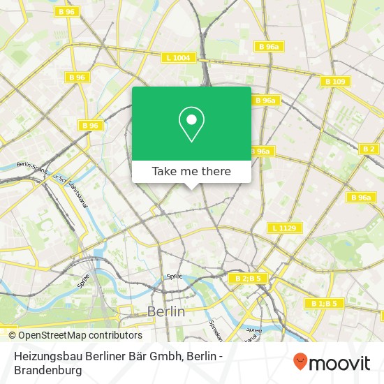 Heizungsbau Berliner Bär Gmbh map