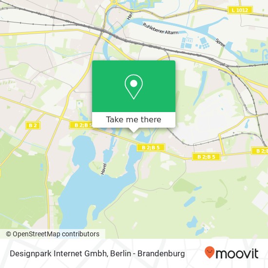 Designpark Internet Gmbh map