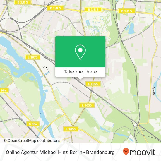 Online Agentur Michael Hinz map