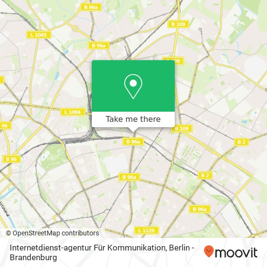 Internetdienst-agentur Für Kommunikation map