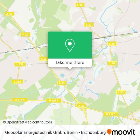 Geosolar Energietechnik Gmbh map