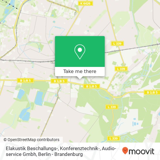 Elakustik Beschallungs-, Konferenztechnik-, Audio-service Gmbh map